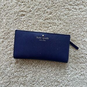 Kate Spade Navy Blue Wallet